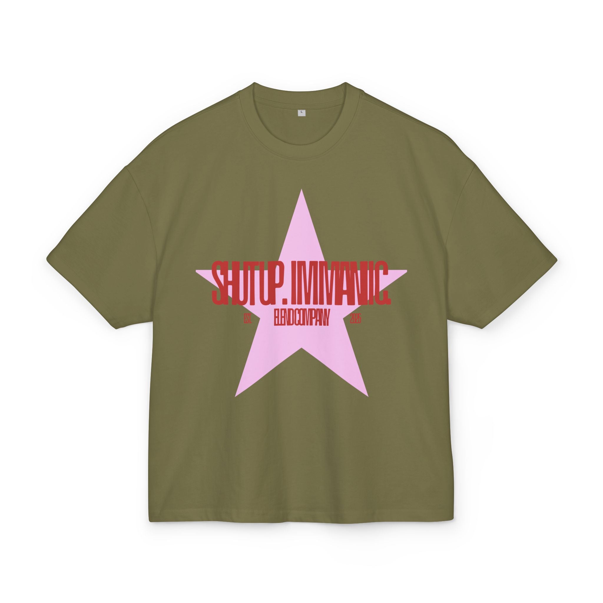 'Shut Up, I'm Manic' Boxy Tee