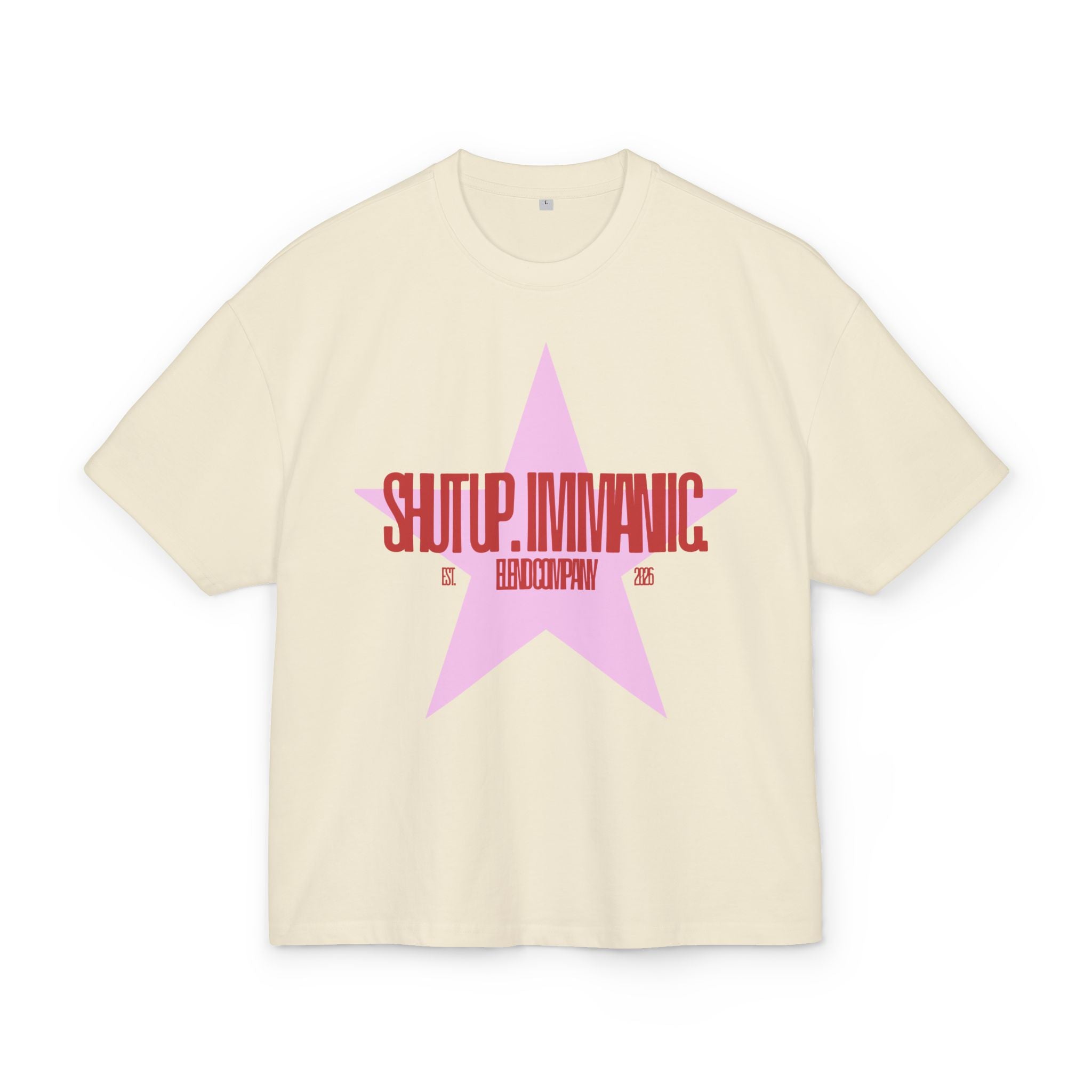 'Shut Up, I'm Manic' Boxy Tee