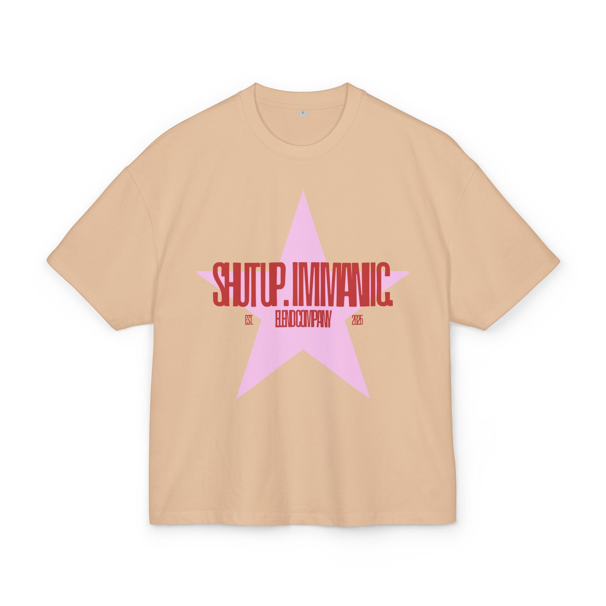 'Shut Up, I'm Manic' Boxy Tee