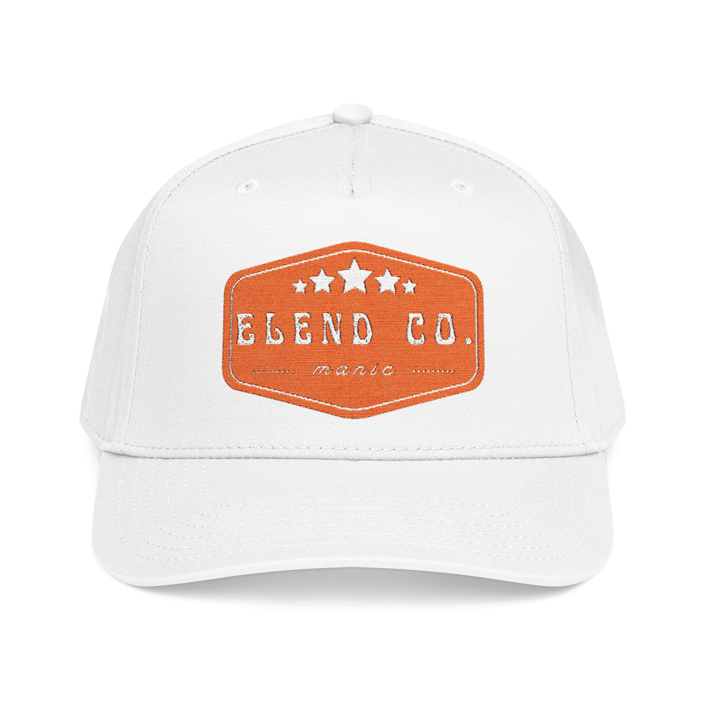 MANIC Baseball Cap - Orange/White