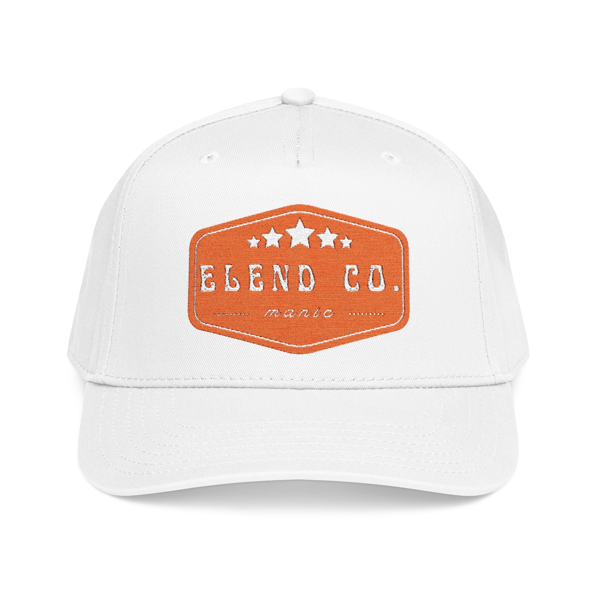 MANIC Baseball Cap - Orange/White