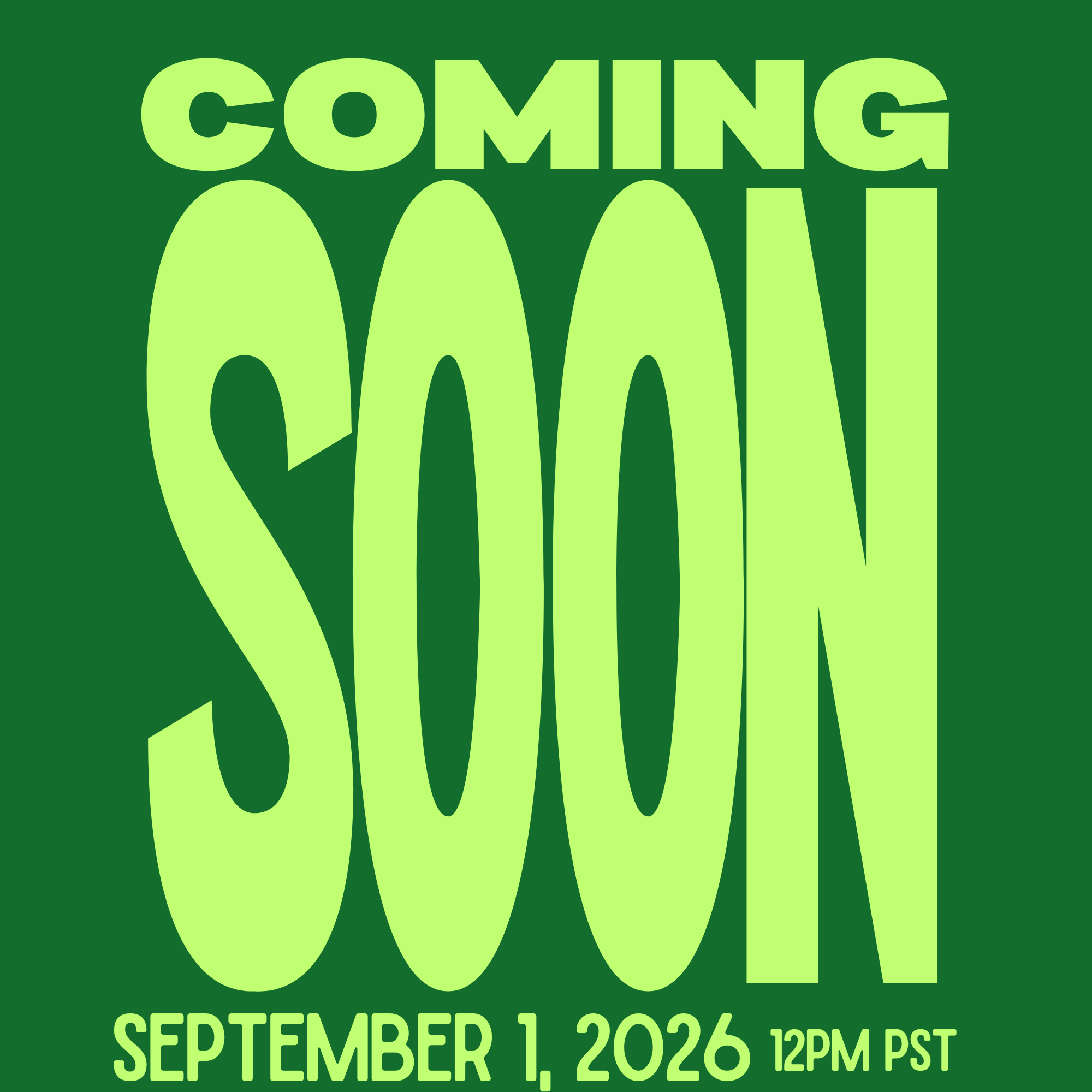 Coming Soon
