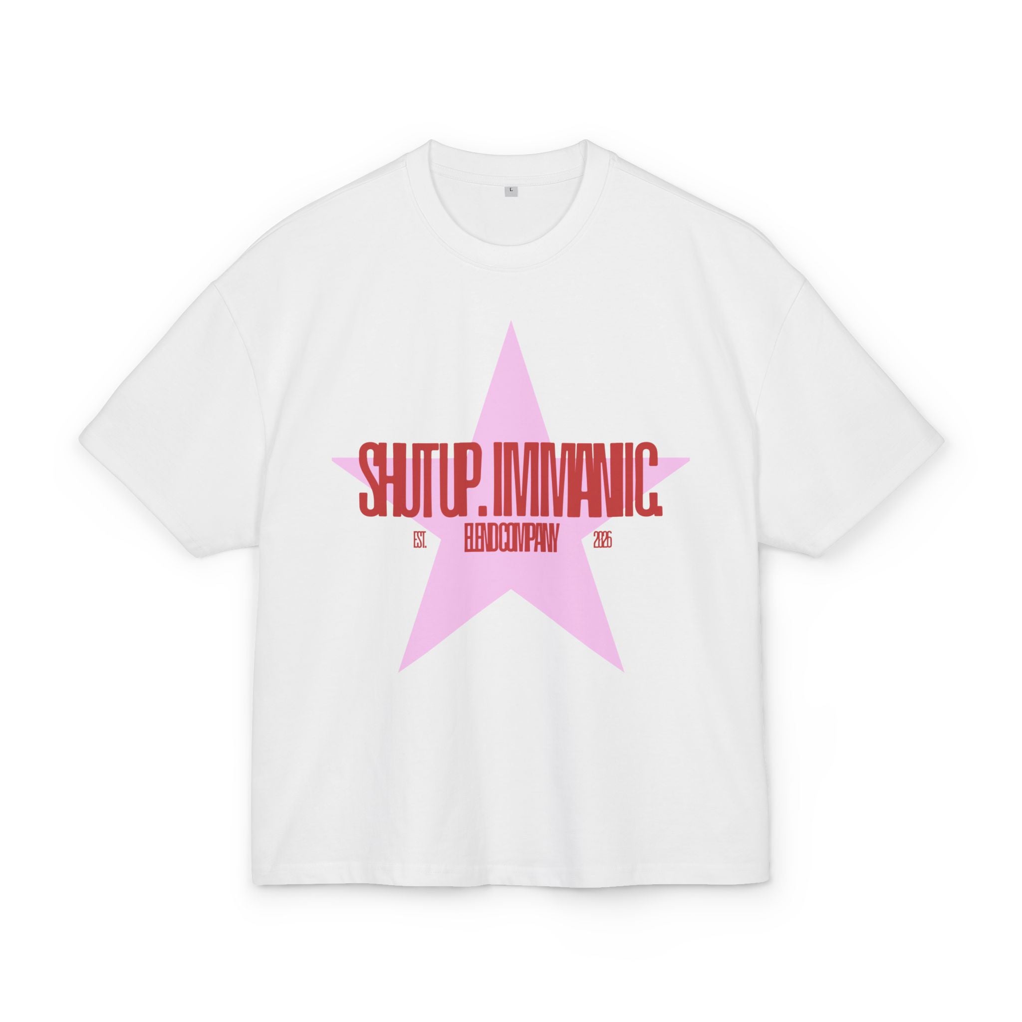'Shut Up, I'm Manic' Boxy Tee