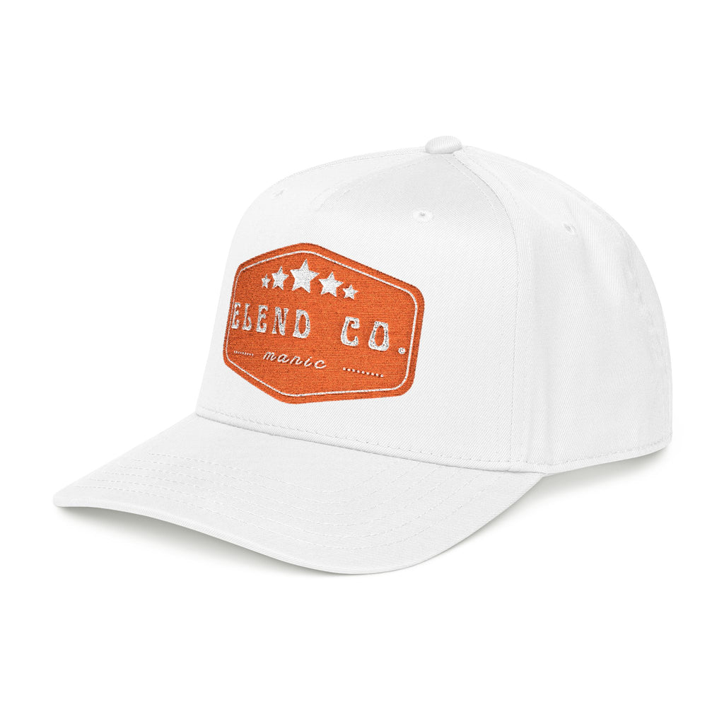 MANIC Baseball Cap - Orange/White