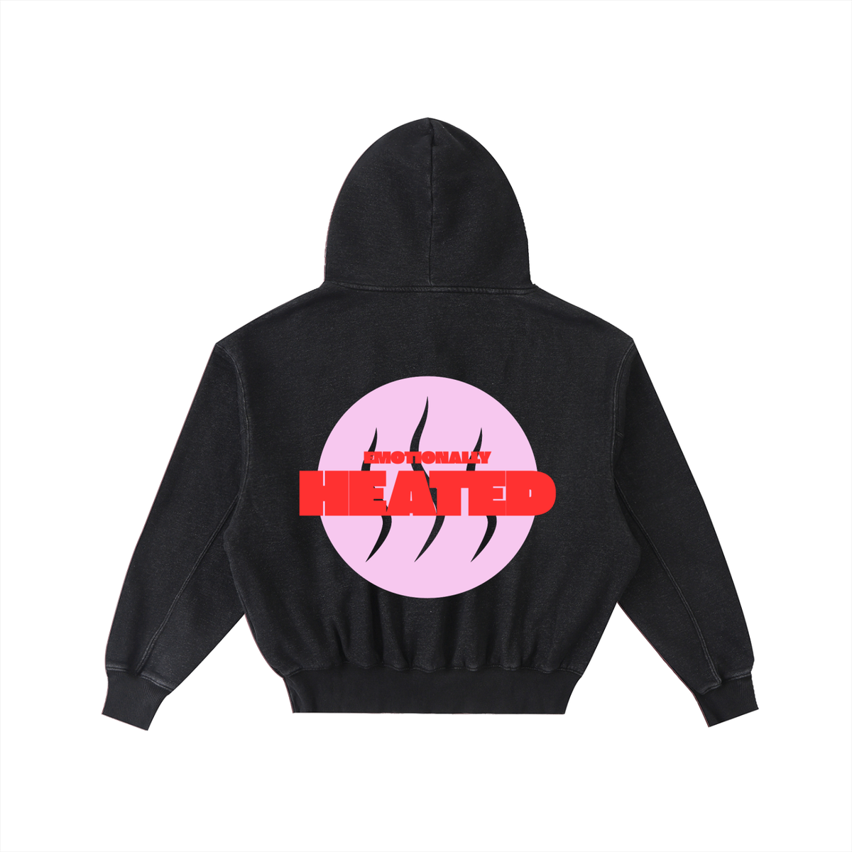 Big Brain Thoughts' Sun Fade Frayed Zip Hoodie - Blue – Elend Company