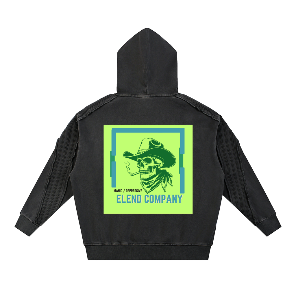 manic,manic-cowboy,sweatshirt,lime-green