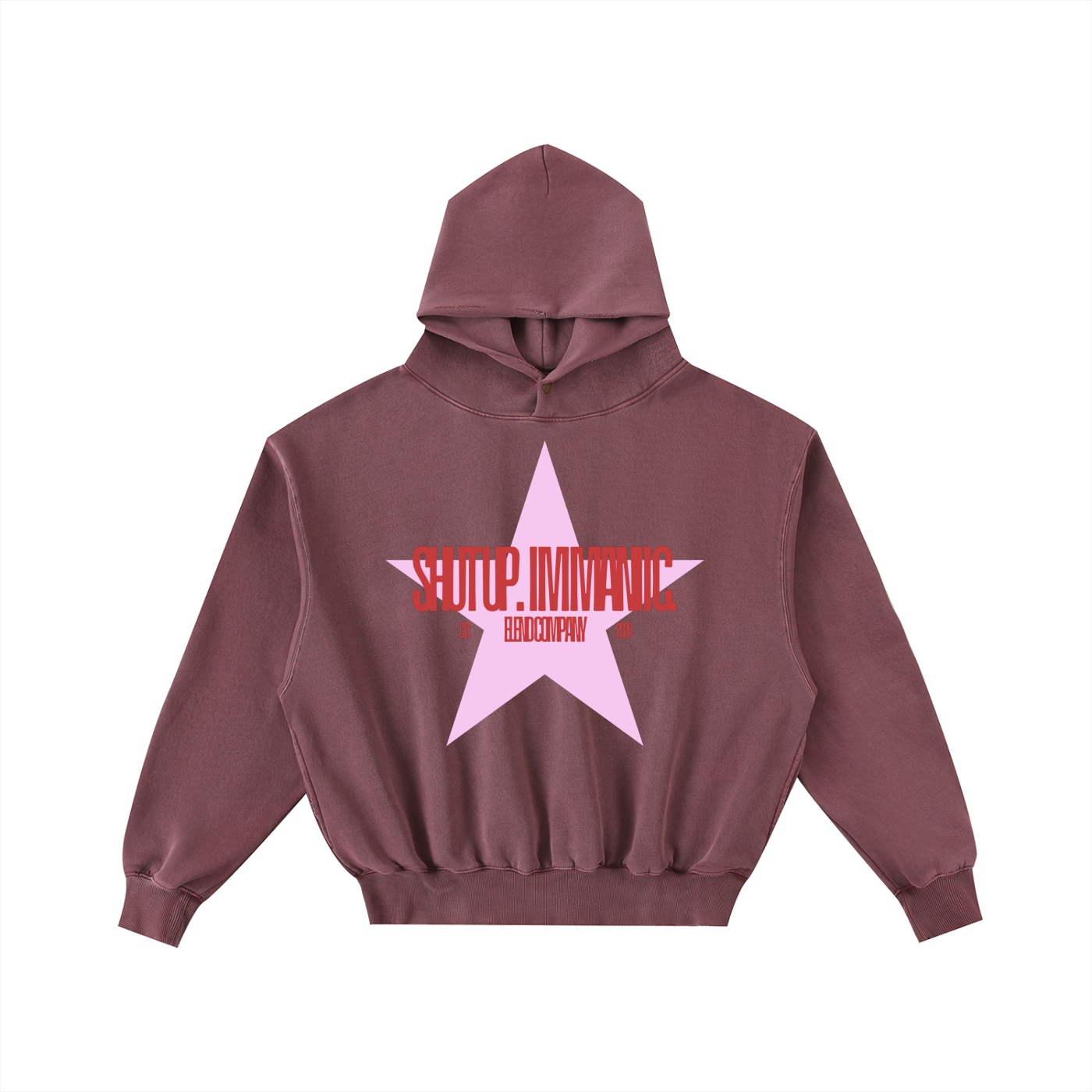 sweatshirt,quiet-club,pink